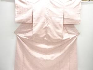 未使用品　重ね亀甲模様織り出し西陣お召着物